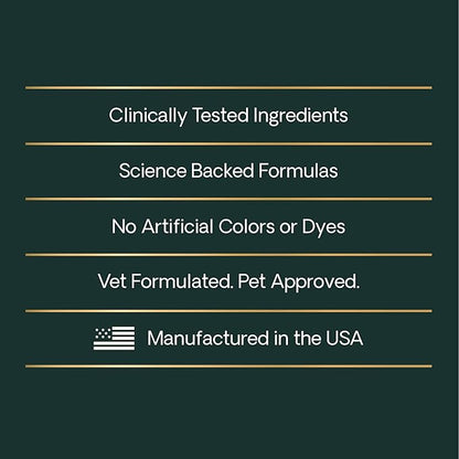 VetriScience Dental Care Powder for Dogs & Cats – Helps Reduce Plaque & Tartar Buildup, Clean Teeth & Fresher Breath, Clinically Tested, Vet-Formulated Oral Supplement, 4.2 oz