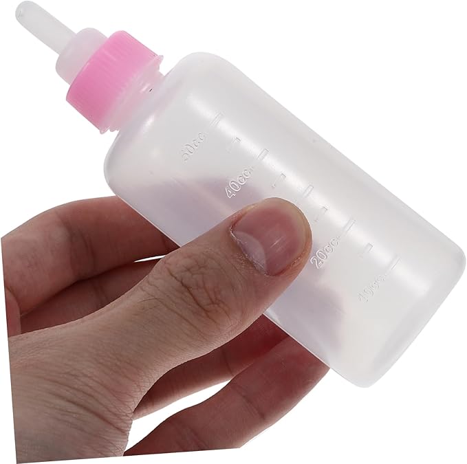 Pet Nursing Bottle for Puppy Kitten Small Pet Feeding Milk Replacer Silicone Bottle Kit