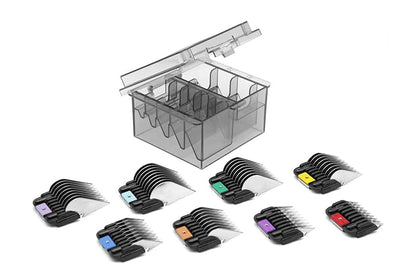Professional Animal Stainless Steel Comb Set for A5-style Detachable Blade Clippers, Snap-On Size #10/15/30 for Pets, Dogs, Cats, and Horses (Not Compatible with 5-in-1 Blades)