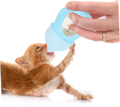 SUPVOX Safe Feeding for Pets Kitten and Puppy Nursing Bottle Portable Milk Feeder Scale Easy- Pet Nurser Bottle