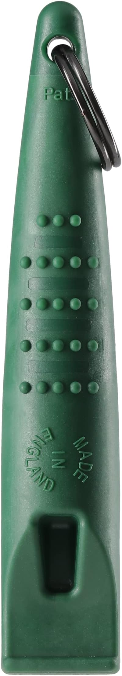 ACME Alpha 210.5 Professional Dog Training Whistle with Enhanced Ergonomic Grip. BPA-Free Plastic. 110 dBA. Standardized Frequency for Smaller Dogs. Weatherproof. Made in the UK (Forest Green)