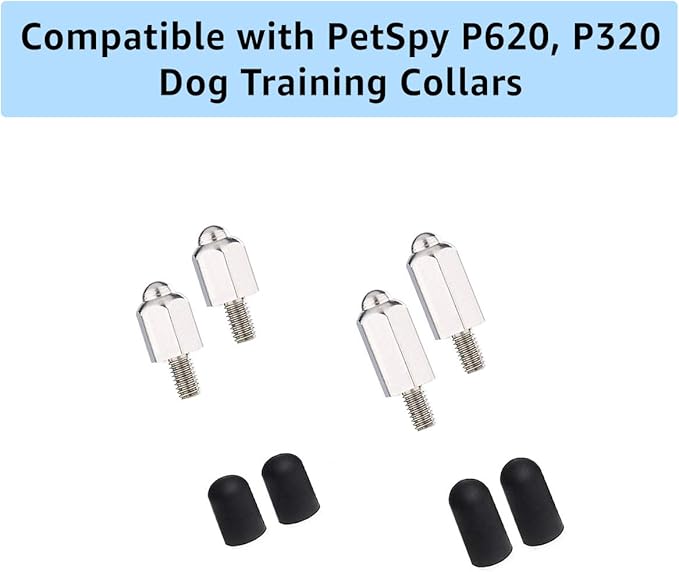 PetSpy P620/P320 Extra Contact Points - Replacement Part for Dog Training Collars P620, P320, and P620B
