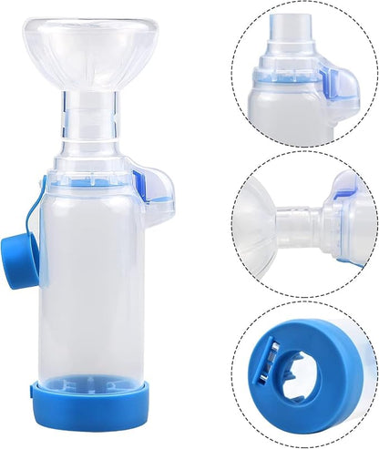 Pet Inhaler Spacer with Face Mask, Handheld Aerochamber for Pets, Dog Inhaler Spacer with Comfortable Mask, Aero Chamber (for Dogs Large & XL)