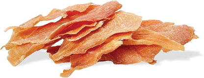 JustFoodForDogs Single Ingredient Healthy Dog Treats and Dog Snacks, Jerky Treats, Human Grade, Preservative and Grain Free, Rawhide Free Chews, Low Calorie Treat - Chicken Breast, 18 oz