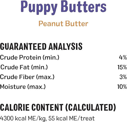 Three Dog Bakery Peanut Butter Lovers Dog Treats, Crunchy Sandwich Cookies for Dogs with Creamy Peanut Butter Filling, 28.8 oz