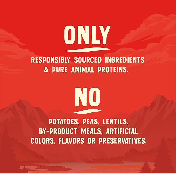 Stella & Chewy's Wild Red Dry Dog Food Raw Blend High Protein Wholesome Grains Prairie Recipe, 21 lb. Bag