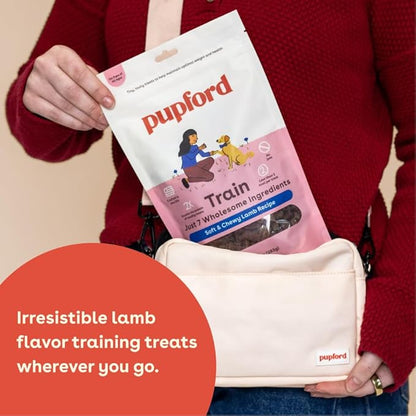 Pupford Soft & Chewy Training Treats for Dogs & Puppies (Lamb, 10 oz)