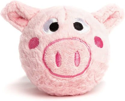 fabdog Pig faball Squeaky Dog Toy (Large)