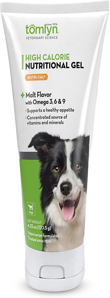 Tomlyn Nutri-Cal Malt-Flavored High-Calorie Nutritional Gel for Dogs, 4.25oz