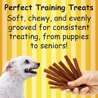 Chicken and Sweet Potato Dog Treats, Soft Chicken Jerky for Small and Large Breeds, Naturally Healthy, Made in The USA (32 oz)
