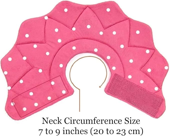 SunGrow Cat Cone Collar Soft Washable, Cat Recovery E Collar Sleep Cone After Surgery to Stop Licking, Pet Cone of Shame Alternatives, Scratch & Bite Proof Grooming Soft Cone for Easy Nail Cutting