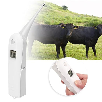 Gavigain Animal Electronic Ehermometer Fast Digital Veterinary Thermometer for Dogs, Cats, Horse,Cattle, Pigs