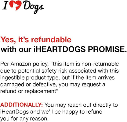 iHeartDogs Extra Strength Urinary, Bladder, & Kidney Support for Dogs – Cranberry, D-Mannose & Echinacea Helps Maintain Urinary Tract Health, Strengthens Weak & Incontinent Bladder