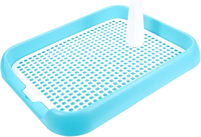 FRCOLOR Dog Toilet Puppy Potty Training Tray Pet Accessory Easy to Suitable for Small Medium Dogs
