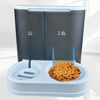 Large Capacity Pet Feeders Feeding Bowl Dog Food Bowl Small Dog Food Container Pet Feeders