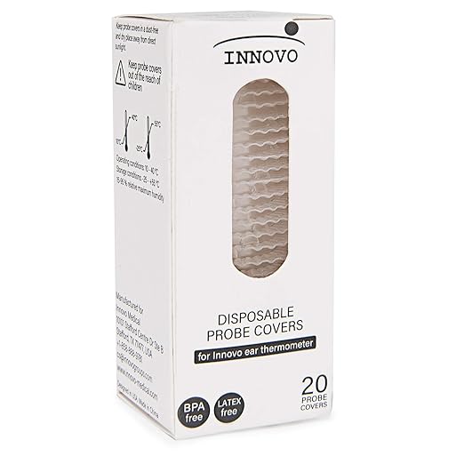Innovo Medical iE100A and iE100B Ear Thermometer Probe Cover, Lens Filter, Protection from Dust and Ear Wax