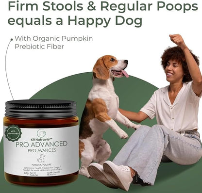 Dog Probiotic Powder for Digestive Support | 5 Billion CFU | Gut Health & Immunity Support | Mix-in Powder | 60g | Unflavoured (60g)