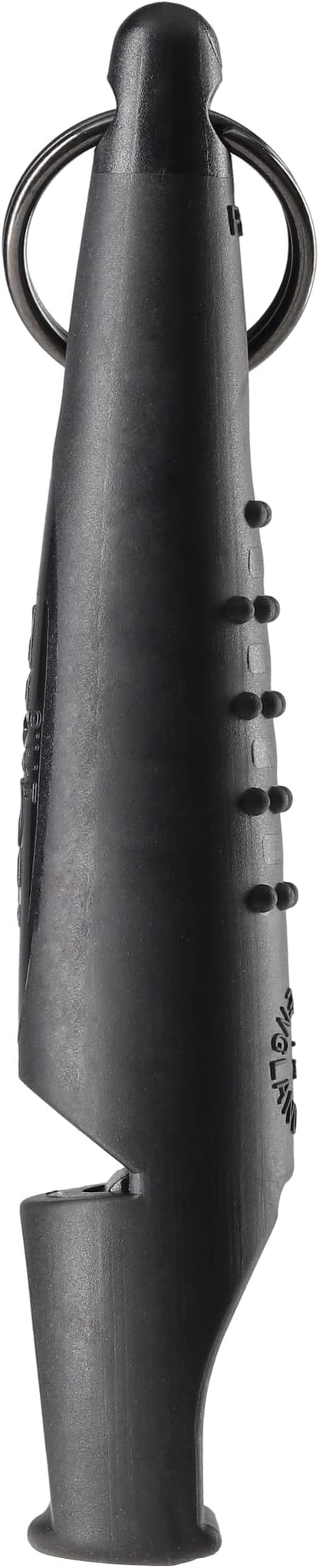 ACME Alpha 211.5 Professional Dog Training Whistle with Enhanced Ergonomic Grip. BPA-Free Plastic. 110 dBA. Long Range. Standardized Frequency. Weatherproof. Made in the UK (Black)