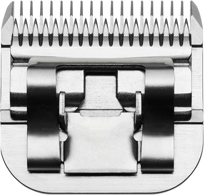 Andis 72630 Ultra Edge Detachable Dog Clipper – Equipped with Stainless Steel for Precision Trimming, Fits Motor-Driven Trimmer – for Pet’s Fast Touch-Ups & Full Grooming., Size 5Fc, Silver