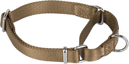 Hyhug Martingale Collar for Dogs Small Yellow |Escape - Proof Heavy Duty Nylon Durable No Buckle, Ideal for Training & Daily Walks