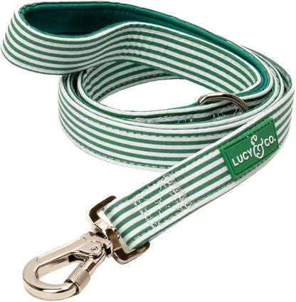 Lucy & Co. Tomato, Tomahto Dog Leash, Durable Matching Dog Lead with Heavy Duty Hardware, Large