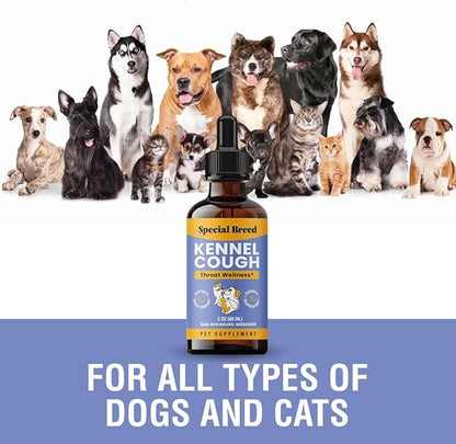 Special Breed Throat Wellness Support for Dogs and Cats, 2oz (2 Pack)