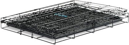 Carlson Pet Products SECURE AND FOLDABLE Single Door Metal Dog Crate, Small, 24.0"L x 18.0"W x 19.0"H