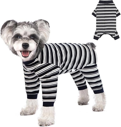 FEimaX Dog Recovery Suit After Surgery, Pet Abdominal Wounds Post Surgical Shirt for Dogs Cats, Puppy Spay Neuter Prevent Licking Onesie Alternative Bandages E-Collar & Cone