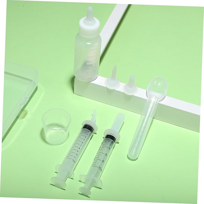 Accurate Measurement Pet Nursing Bottle and Milk Brush for Kitten Bottles Pet Supplies