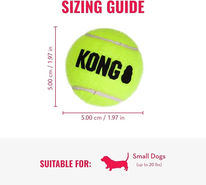 KONG Cozie Marvin Moose & SqueakAir Balls (3 Pack) - Dog Fetch & Chew Toys for Fun - Soft Toy Moose for Indoor Play - Durable Dog Toy Balls for Outdoor Play - for Small Dogs