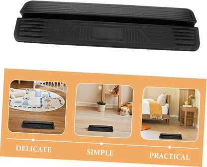 Amosfun Safety Gate Pedal Accessory Plate for Door Threshold Ramp Boy Girl and Pet Fence Reinforcement Strip Easy Installation for Stairway Guardrail Gap and Protection