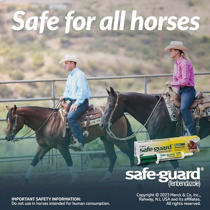 Safe Guard 25 Gram Paste Equine Dewormer