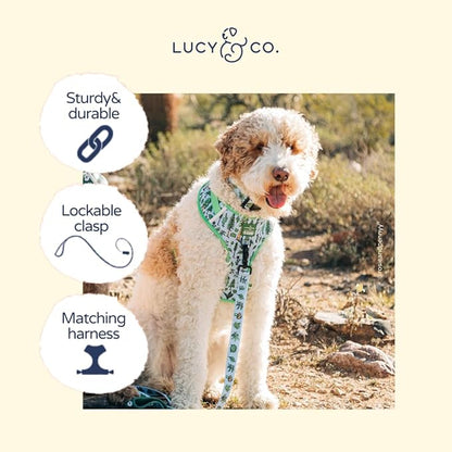 Lucy & Co. x Parks Project Feel the Earth Breath Dog Leash, Durable Matching Dog Lead with Heavy Duty Hardware, Small