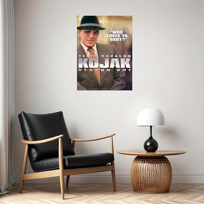 Rectify the Race Kojak Movie Telly Savalas Dan Frazer Kevin Dobson 18x24 Poster