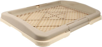 BESPORTBLE Small Thickened Puppy Toilet Tray Indoor PET Training Toilet Non-Slip Design Easy to Clean Household Dog Tray for Potty Training