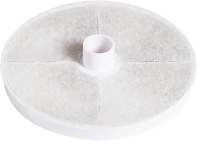 Amazon Basics Replacement Filters for 3L Pet Water Fountain, Pack of 6, White