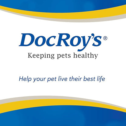 Doc Roy’s GI Synbiotics Probiotic & Prebiotic Granules for Dogs & Cats, Digestive & Immune Health Supplement with Live Cultures, BgMOS & Beta Glucans, Chicken Flavor, 25lb Granules