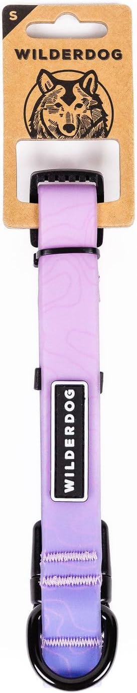 Wilderdog Waterproof Dog Collar – Repels Water & Dirt - Small 11"-15" - Aurora