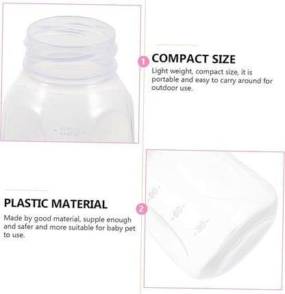 BESPORTBLE 2pcs Kitten Feeding Bottles Milk Bottle for Cats Puppy Feeder Kitten Feeder