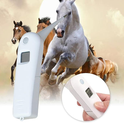 Veterinary Thermometer Instant Digital Pet Thermometer for Pigs Horses Dogs