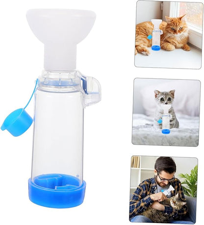 Totority Animal Face Mask Chamber for Cats and Dogs Respiratory Treatment Device Feline and Canine Medication System for Home and