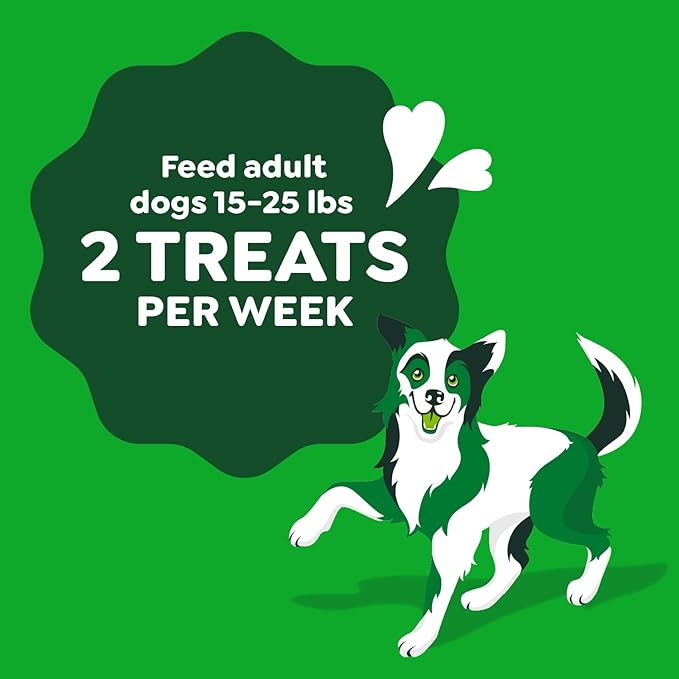 Greenies Occupy Twists Natural Dog Treats Petite Size Dog Chews Long Lasting Chicken Flavor, 8.75 oz. Pack, 10 Count
