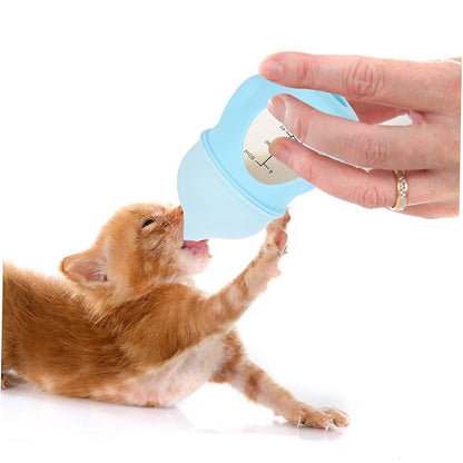 Hemoton Pet Nursing Bottle Portable Mini Feeder for Kitten and Puppy Newborn Pet Feeding Bottle and Easy to Clean
