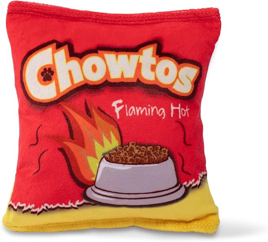 Fringe Studio Plush Dog Toy, Flaming HOT CHOWTOS(289739)