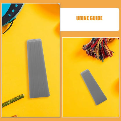 2pcs Dog Urination Tray with Pp Guide Column Pet Toilet Holder for Large Dogs Indoor Potty Training Accessory