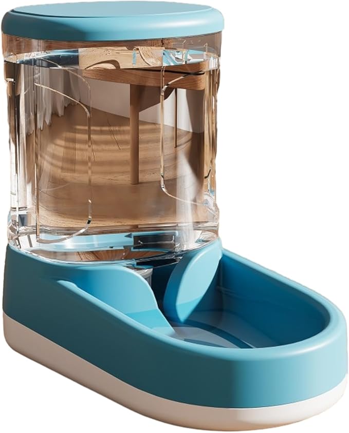 Transparent Pet Feeding Bowl Dog Feeder Small Dog Drinking Bowl Large Capacity Antislip Water Dispenser Pet Supply