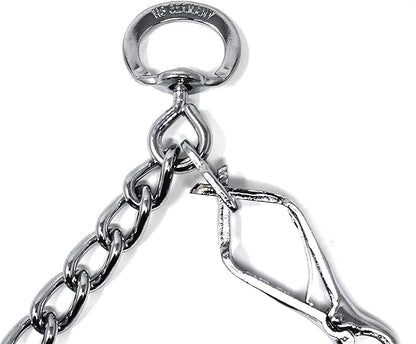 Herm Sprenger Pet Supply Imports Chrome Plated Training Collar with Quick Release Snap for Dogs, X-Large, 4mm, 24-Inch