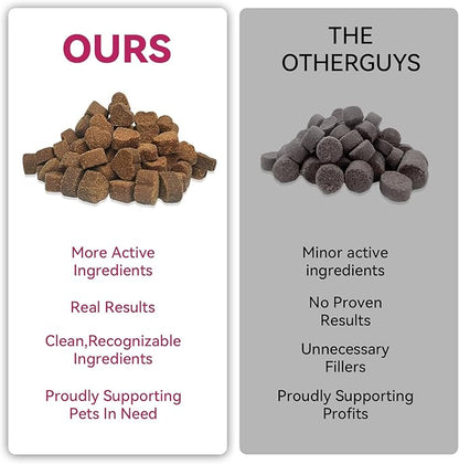 Dog Allergy Itch Relief Chews–Probiotics for Dogs Seasonal Allergies,Itchy Skin & Ears,Immune Support,Omega 3,Fish Oil,Gut & Digestive Health,Dry Skin,Hot Spots,Paw Licking for All Breeds & Ages Dogs