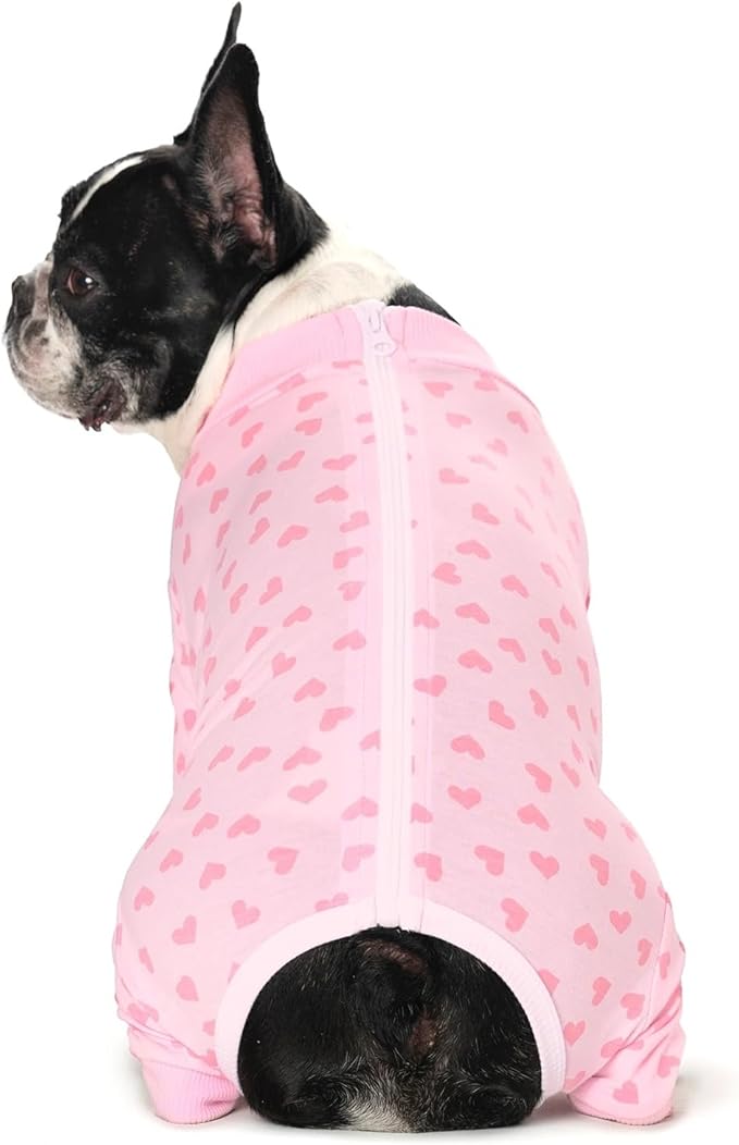 Surgery Recovery Suit for Small Medium Dogs, Long Sleeve Dog Onesie for Surgery Female Dogs Pajamas Abdominal Wound Bandages Surgical Suit Recovery Suit for Shedding Skin Disease