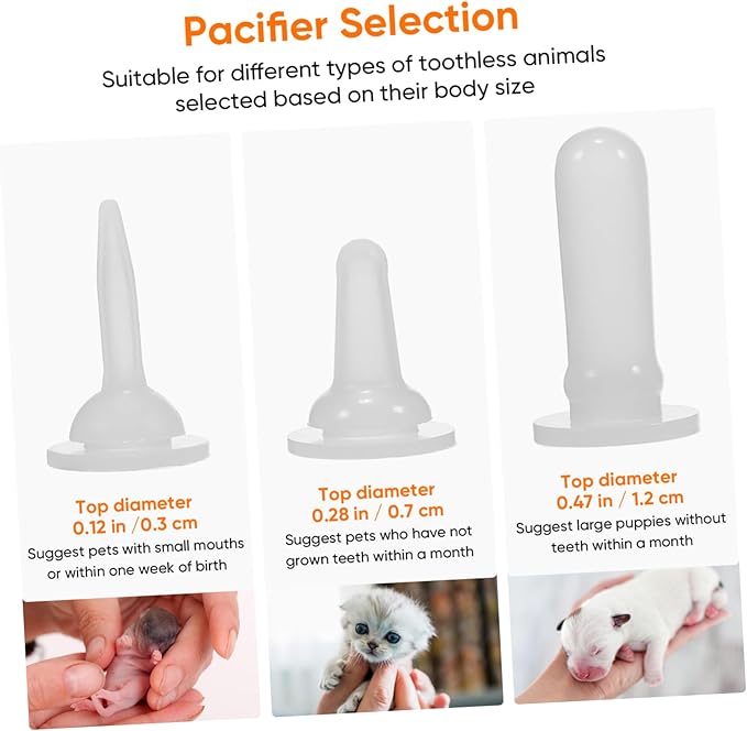 Accurate Measurement Pet Nursing Bottle and Milk Brush for Kitten Bottles Pet Supplies
